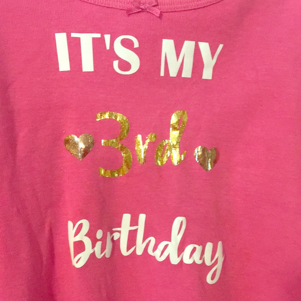 3rd Birthday Girl Shirt